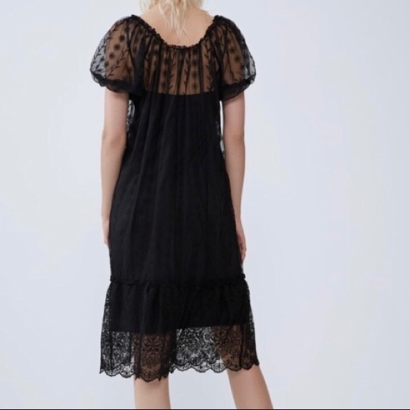 (New) Zara Lace Dress - Picture 4 of 8